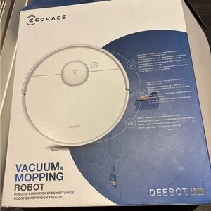 Ecovacs Deebot Vacuum & Mopping Robot - White